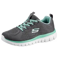 SKECHERS Graceful - Get Connected W Charcoal / Green