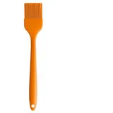 MAGICSHE Backpinsel Hitzebeständigem Silikon Grillpinsel Backpinsel Küchenpinsel, für BBQ, Grill, Backen, Kochen, spülmaschinenfest orange