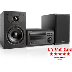 Denon D-M41DAB Schwarz-Schwarz