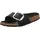 Birkenstock Madrid Big Buckle Nubukleder geölt schmal schwarz 40