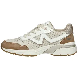 Mustang Sneaker in Braun/Beige | Gr.: 38