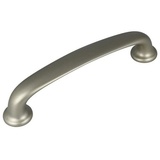 MS Beschläge Schrankgriff Schubladengriff Satin finish Küchengriff Zamak 128mm Lochabstand