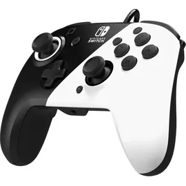 PDP Faceoff Deluxe Controller schwarz/weiß Nintendo Switch