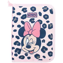 Disney Minnie Mouse Gefüllte Federmappe Etui Komplettes Schreibset | Rosa