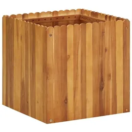 vidaXL Garten-Hochbeet Massivholz Akazie 50 x 50 x 50 cm