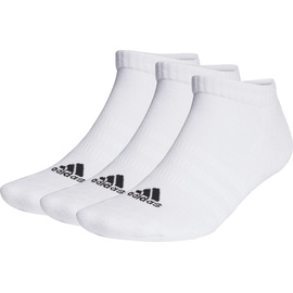 adidas adidas, Cushioned Low-Cut Socken, 3 Paar weiß - M (M), Weiss