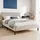 home collective Polsterbett 140x200 cm, mit Lattenrost und weichem Bezug, Bettgestell 140x200 cm, Beige, Textil, Schlafzimmer, Betten, Polsterbetten