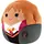 ak tronic Squishmallows Hermine Granger 40 cm Schwarz/Braun/Grau/Rot/Gelb