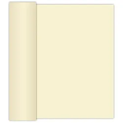 Ava 40cm Papiertischläufer 6m Rolle Stoffähnliches Tischband Champagner