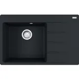 Franke Centro - Fragranit-Spüllbecken CNG 611-78 TL/2, 780x500 mm, schwarz matt 114.0637.513 - Schwarz
