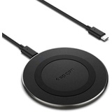 Spigen PF2104G ARCFIELD WIRELESS CHARGER 15W BLACK (15 W), Wireless Charger, Schwarz