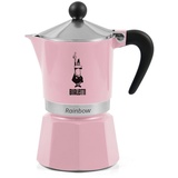 Bialetti Rainbow 3 Tassen Espressokanne pink (0006545)