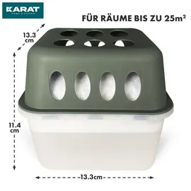 Karat Luftentfeuchter Hava 4er-Set Grün