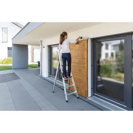 Günzburger Aluminium-Stufenstehleiter 7 Stufen 41627