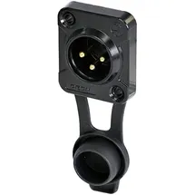 Rean AV RRX3M-Z-002-1 XLR-Steckverbinder Stecker, Einbau Polzahl: 3 1 St.