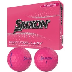 Srixon Soft Feel Lady Golfball 12er pink