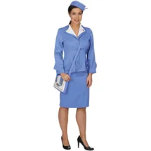 Metamorph Kostüm Stewardess Damen 40-42