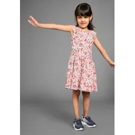 KangaROOS Jerseykleid in rosa geblümt), | Gr.: 116/122