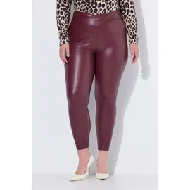 MIAMODA Leggings in dunkel weinrot | Gr.: 58