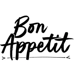 Ti-Flair 20 Servietten Guten Appetit | Bon Appetit | Spruch Motiv Geburtstagsservietten Partyservietten Motivservietten Weiß