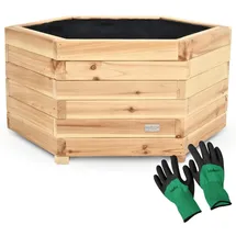 deluke Pflanzkasten Holz 6-eckig MICHA 60cm