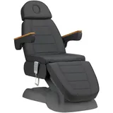 ACTIVESHOP Elektrische Kosmetikliege Sillon Lux 3 Motoren grau, graues Untergestell, AS-148187