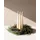 Beliani LED Kerzen 6er Set 28 cm Cremeweiß