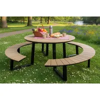 Lesli Living Arezzo Set 7-tlg. Braun/Grau