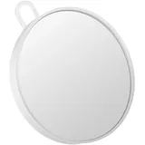 Vergrößerungsspiegel Mit 10-facher Vergrößerung, Kompaktes Taschen-make-up-tool, Weißer Runder Spiegel