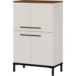 Tchibo - Kommode »Yonkers« - 60x34x97cm - schwarz - Holz