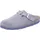 ROHDE Damen Clog Leder Pantolette robust klassisch Schnalle Alba 6071, Größe:38 EU, Farbe:Grau - 38