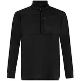 Protest Graphic Halbreißverschluss-sweatshirt - True Black - XS