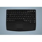 Active Key desinfizierbare Hygiene-Tastatur mit Touchpad, vollversiegelt, Schwarz