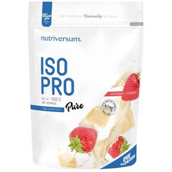 Nutriversum ISO PRO - PURE (1000 g, Erdbeere Weiße Schokolade)