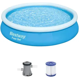 BESTWAY Fast Set 366 x 76 cm inkl. Filterpumpe 57274