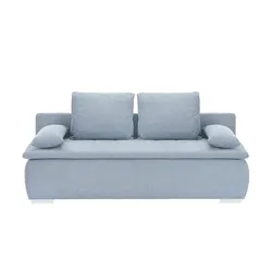 smart Schlafsofa  Leonie , blau , Maße (cm): B: 198 H: 92 T: 90