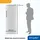 Exquisit KS350-V-H-040D Kühlschrank (331 l, 1715 mm hoch, Inoxlook)