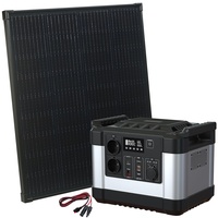 Powerstation & Solar-Generator mit 110-W-Solarpanel, 1.120 Wh, 1.000 W