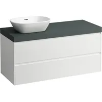 Laufen Lani Waschtischplatte mit Unterschrank, 1185mm, mit Ausschnitt links