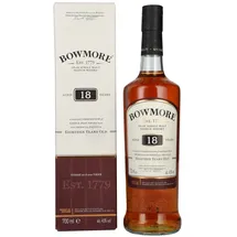 Bowmore 18 Years Old Islay Single Malt Scotch 43% vol 0,7 l Geschenkbox