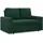 mebligo - NEO Kollektion Sofa 2 Sitzer Mit Schlaffunktion 148 x 90 x 87 cm, Schlafsofa Mit Bettkasten, Kleines Wohnzimmersofa Grün