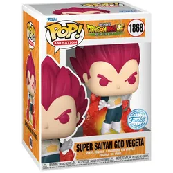 Funko - POP! - Dragon Ball Super: Broly - Super Saiyan God Vegeta Vinyl, 1 Stück, sortiert