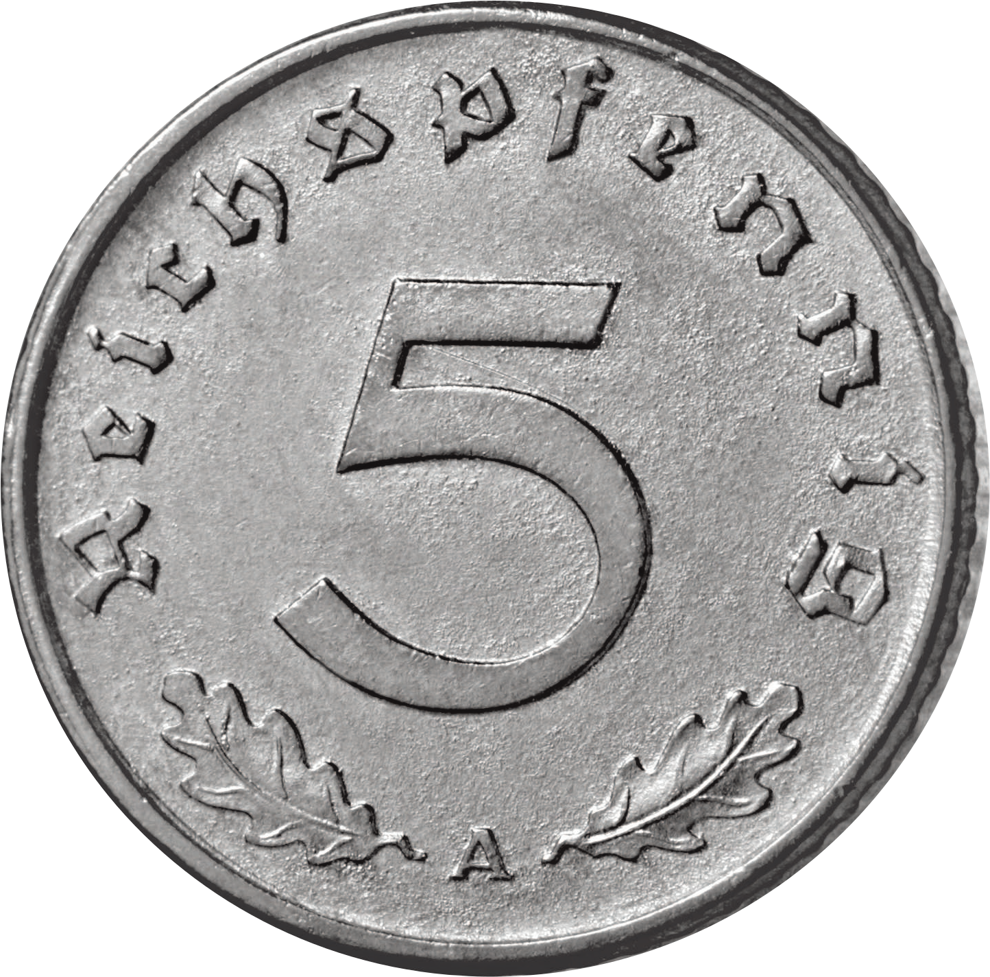 Drittes Reich 5 Reichspfennig 1940-1944