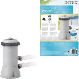 Intex Kartuschenfilterpumpe grau 2,3 m3/h