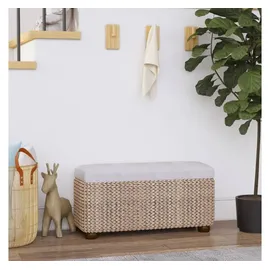 vidaXL Truhenbank Grau 69 cm