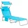 SoBuy Sonnenliege 198 x 62 x 31 cm Blau