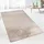 Karat Sundae 69 Hochflorteppich 80 x 200 cm beige