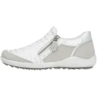 Remonte Damen R1428 Sneaker, Vapor/Weiss/Silver / 80, 41 EU