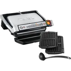 Tefal GC716D12 OptiGrill+ Kontaktgrill inkl. Waffelplatten 2000W *Geprüfte Re...