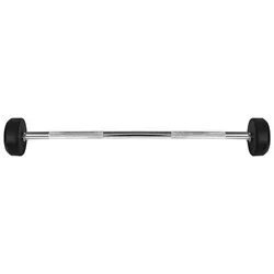 HMS Fitness Langhantel GSG-25 (gehärteter Chromstahl, Gummi) 25kg